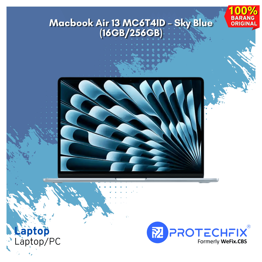 Macbook Air 13 M4 – Sky Blue (16GB/256GB)