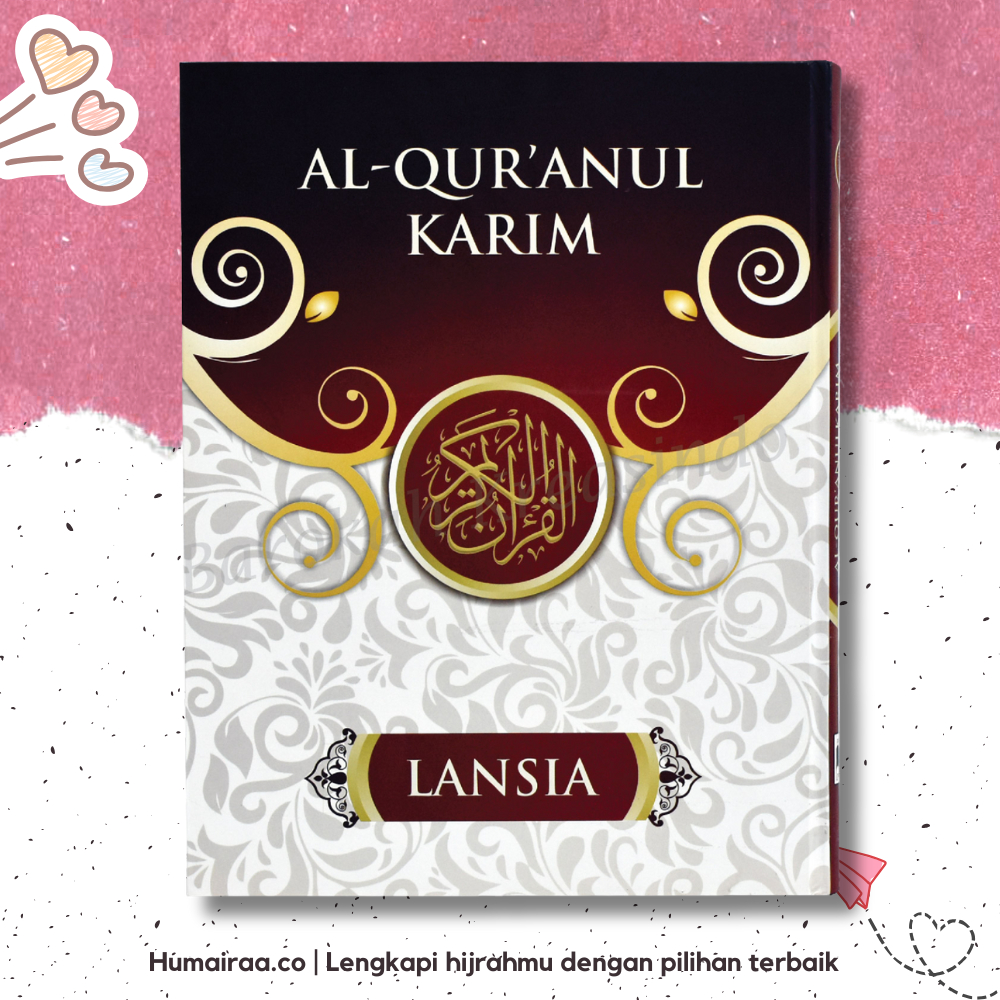 AL QURAN Al Quranul Karim Lansia B4 TANPA TERJEMAH HARD COVER Pustaka Mantiq 100% DIJAMIN ORIGINAL a