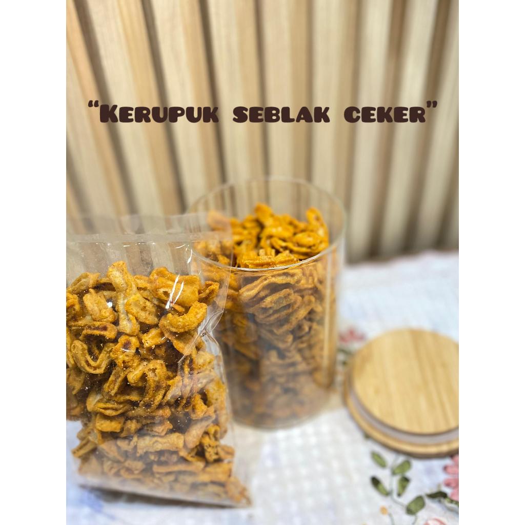 

KERUPUK SEBLAK CAKER PEDAS GURIH | SNACK SELERA KELUARGA PEKANBARU