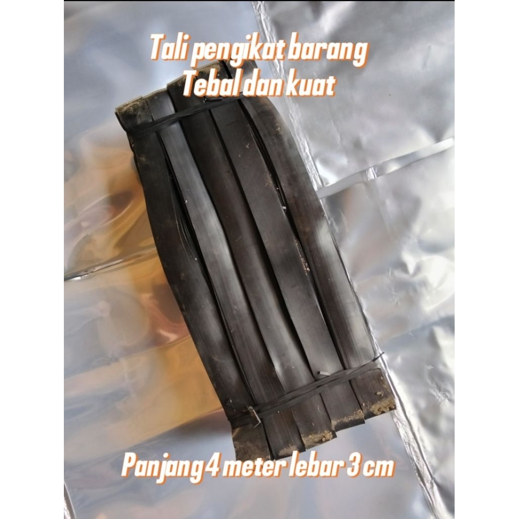 Tali Karet Pengikat Barang/Tali Karet Ban Panjang 4 Meter Lebar 3 Centimeter/Tali Karet Ban Tebal