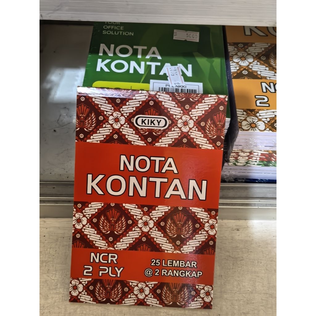 

NOTA KONTAN 2PLY ISI 25 LEMBAR UKURAN KECIL (1PCS)