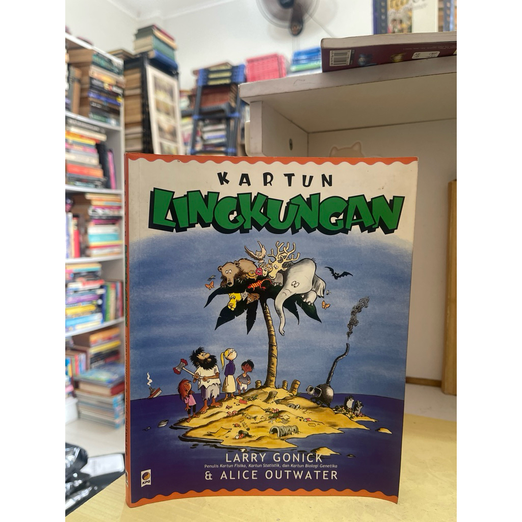 BUKU KARTUN LINGKUNGAN OLEH LARRY GONICK DAN ALICE OUTWATER
