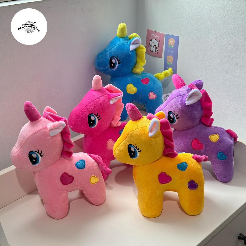 Boneka Mini Unicorn - Toys Doll Mainan Anak Animal Hewan Kecil Lembut