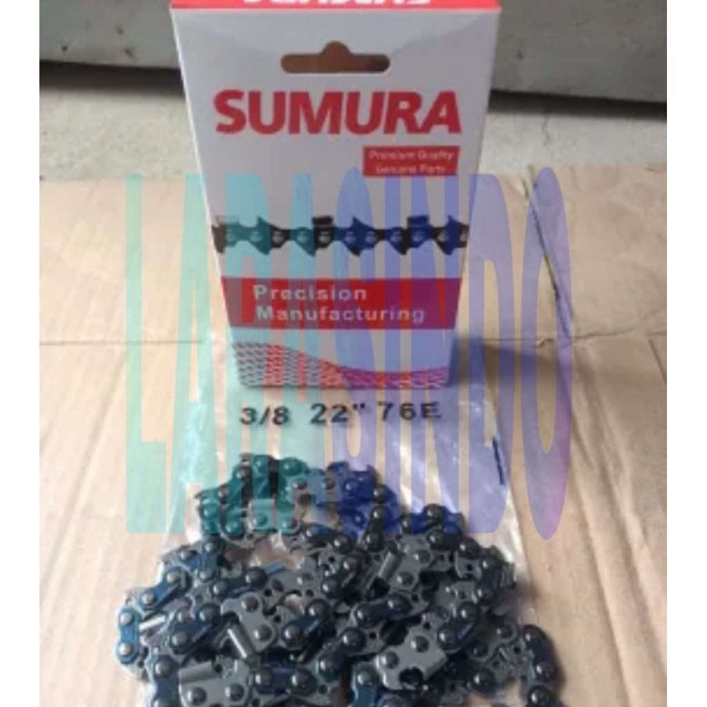 Rantai Chainsaw Merek SUMURA Rantai Gergaji Kayu