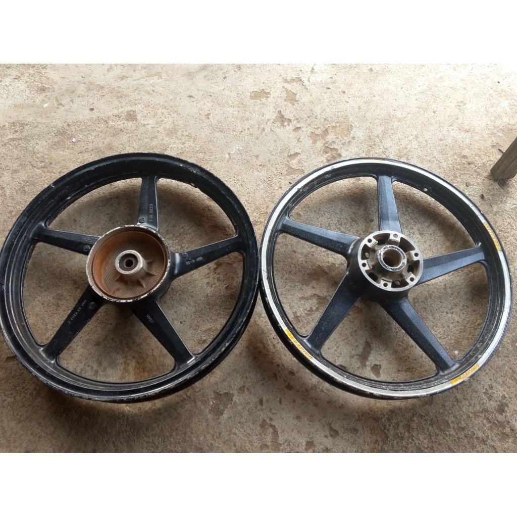 velg depan belakang Vixion old Ori copotan