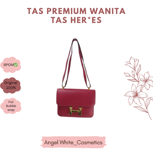 TAS SELEMPANG WANITA / TAS PREMIUM WARNA PINK