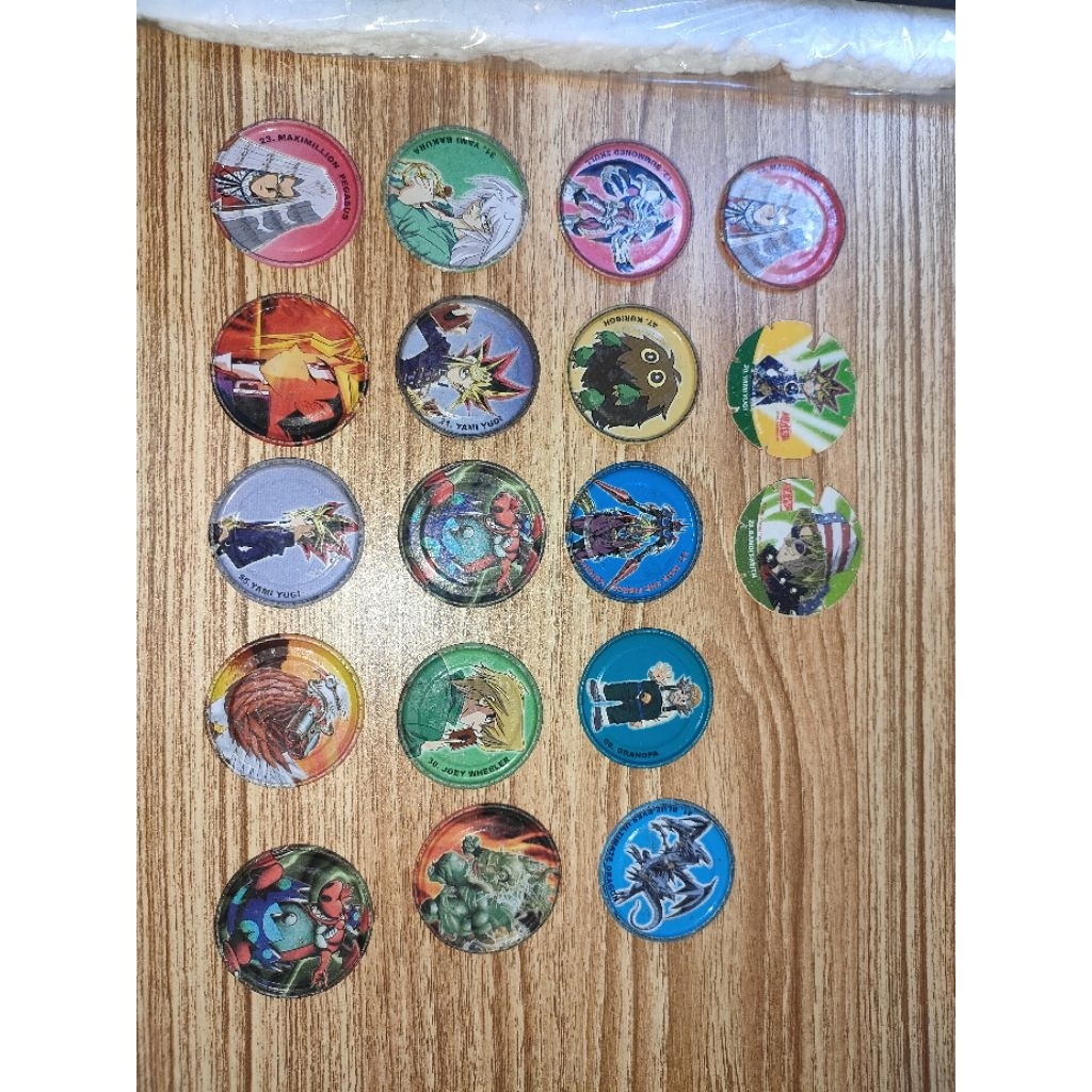 Tazos Yugioh Jadul 18 pcs