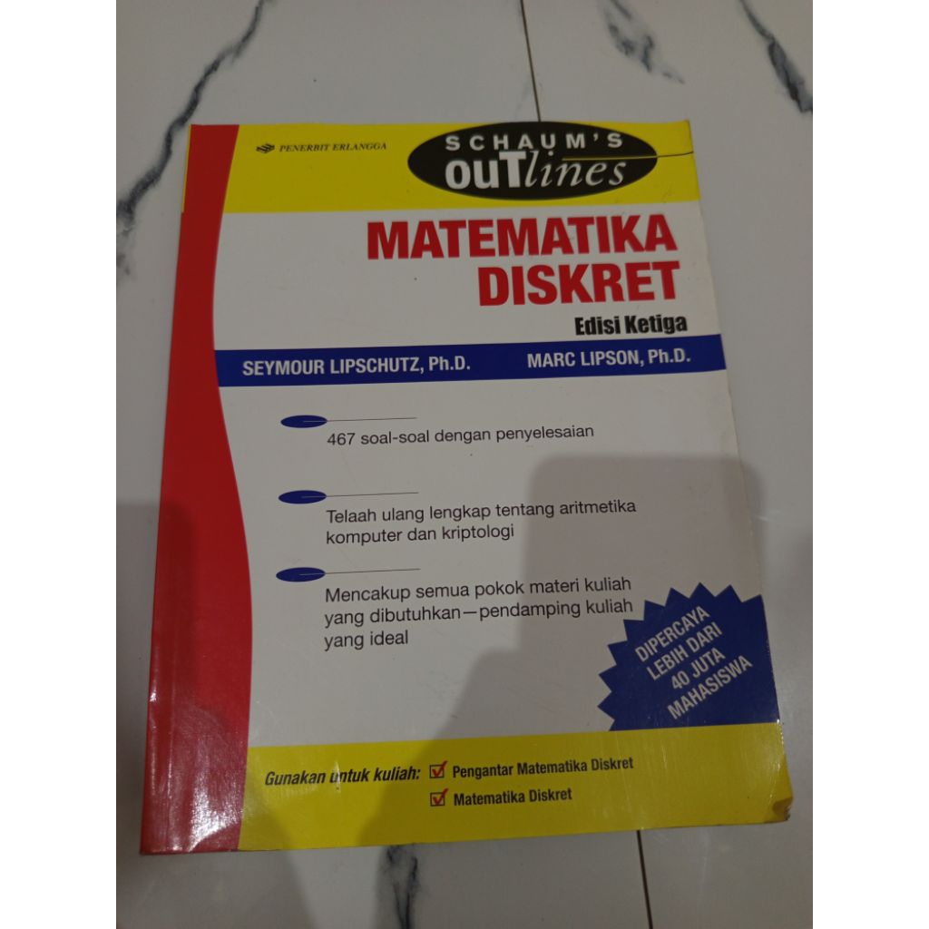 schaum's ouTlines matematika diskret edisi ketiga