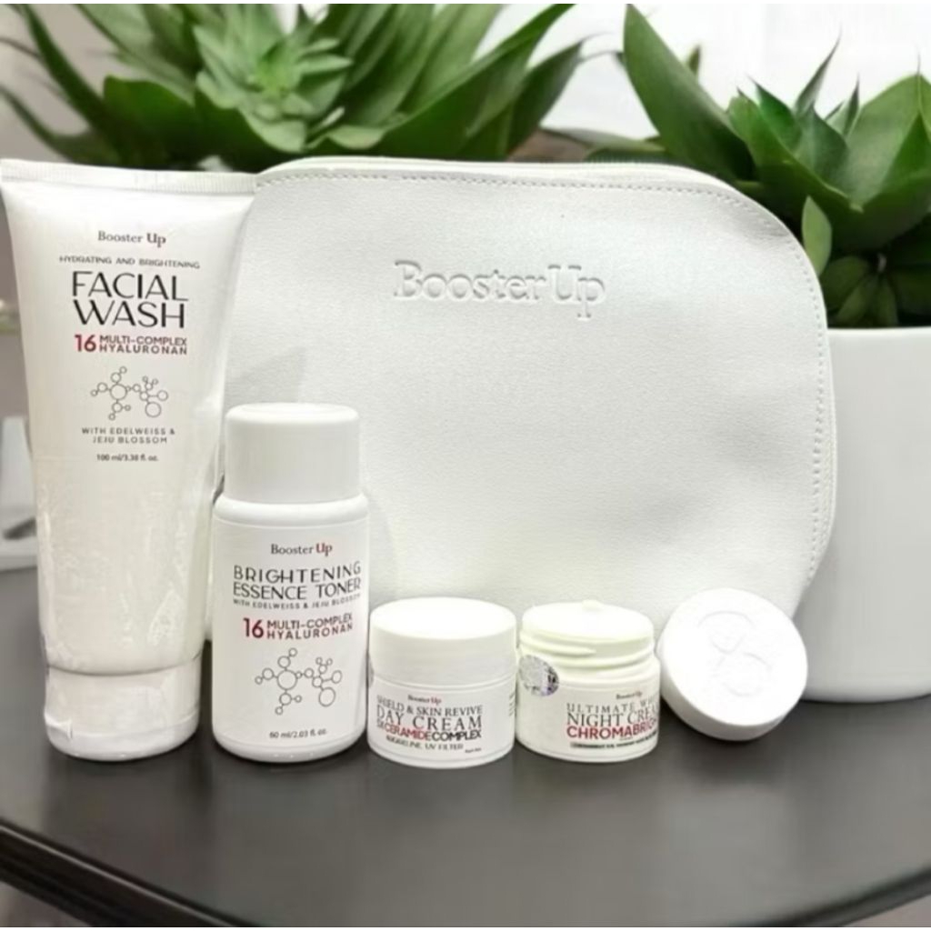 ‼️Terlaris ‼️PERAWATAN WAJAH PREMIUM 1000% original‼️BOOSTER UP SKINCARE by GLAM SHINE | ULTIMATE