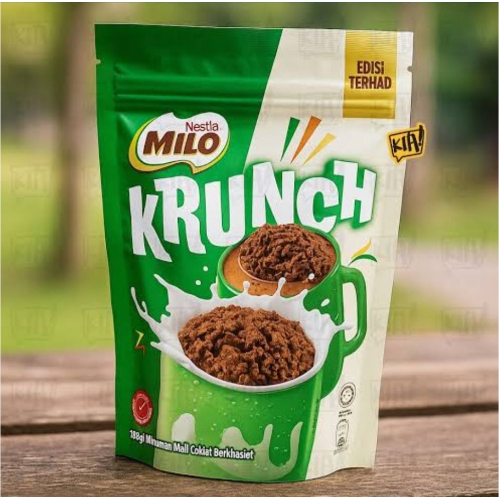 

Milo Krunch Original Malaysia (PreOrder ready akhir bulan september 2025)