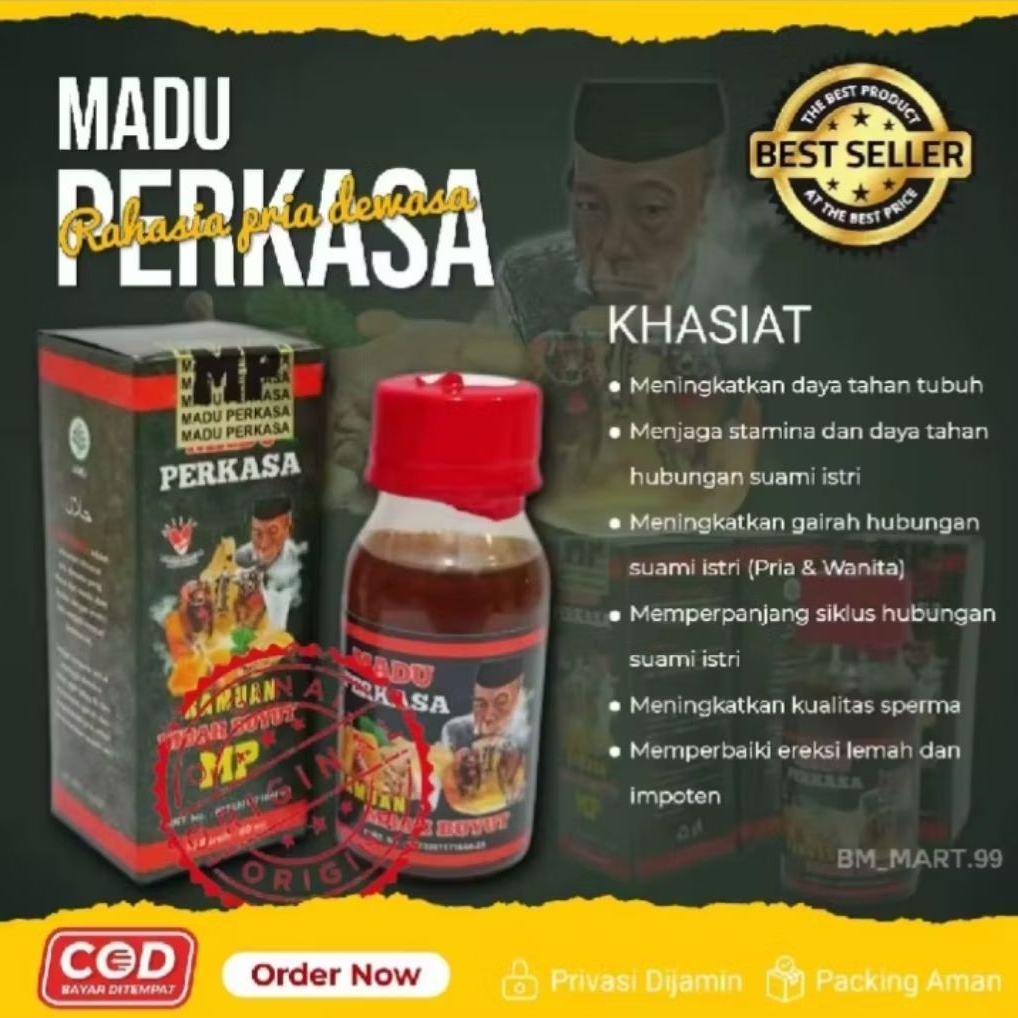 

(COD) |Terlaris madu mbah buyut - madu rempah dan ramuan mbah buyut isi 50ml Lebih Dahsyat Di ranjang