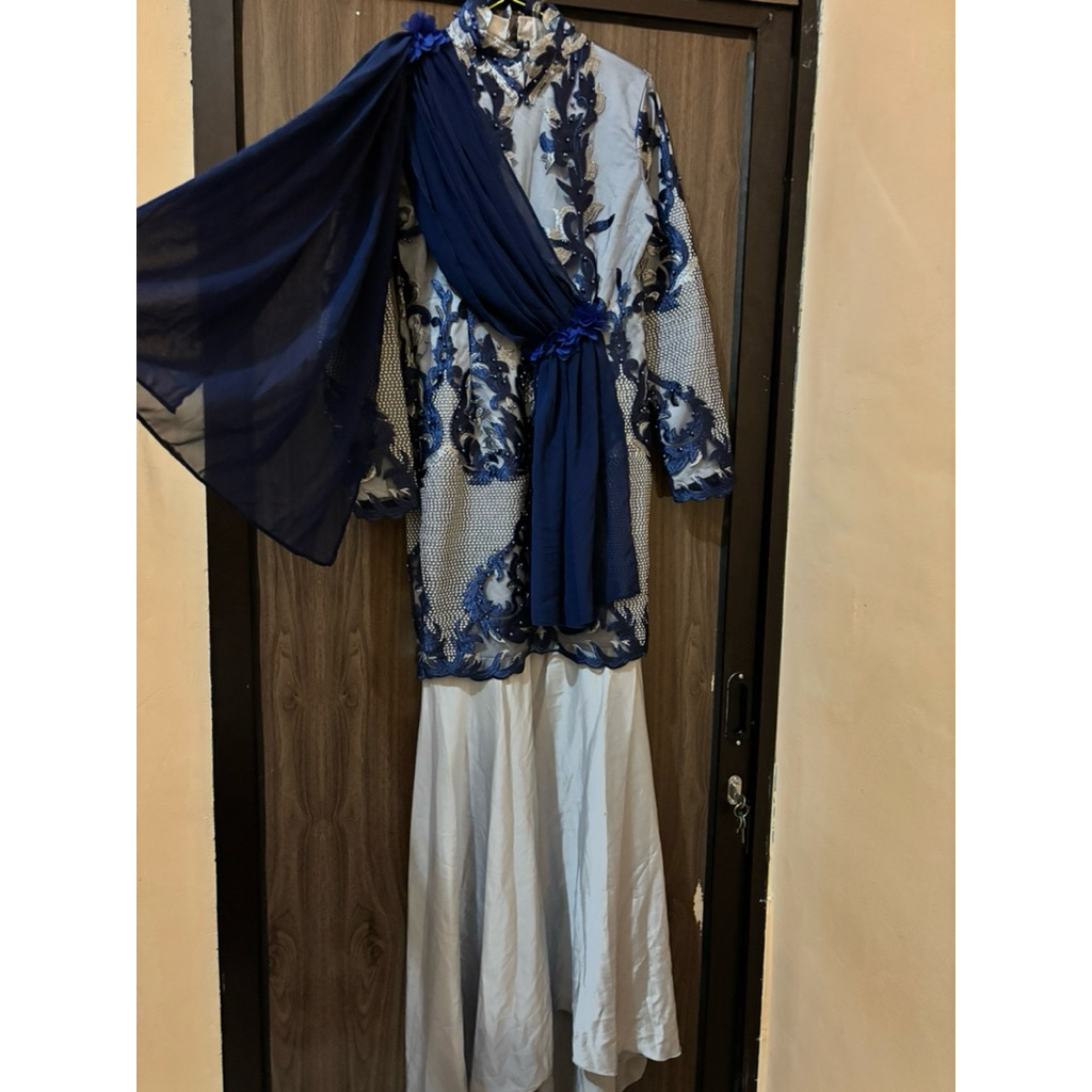 Baju Dress Wisuda/Pesta Duyung Bawah Panjang