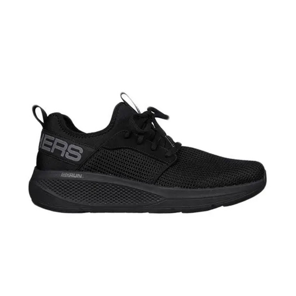 Sepatu Skechers pria GO RUN Elevate Men's Running Shoes - Black SKU 0888-SKE220329BBK