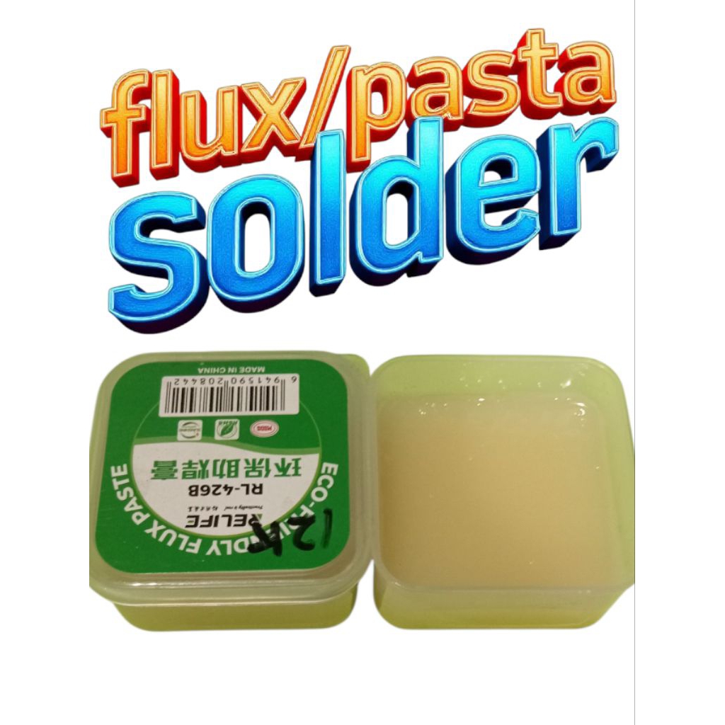 flux pasta solder relife