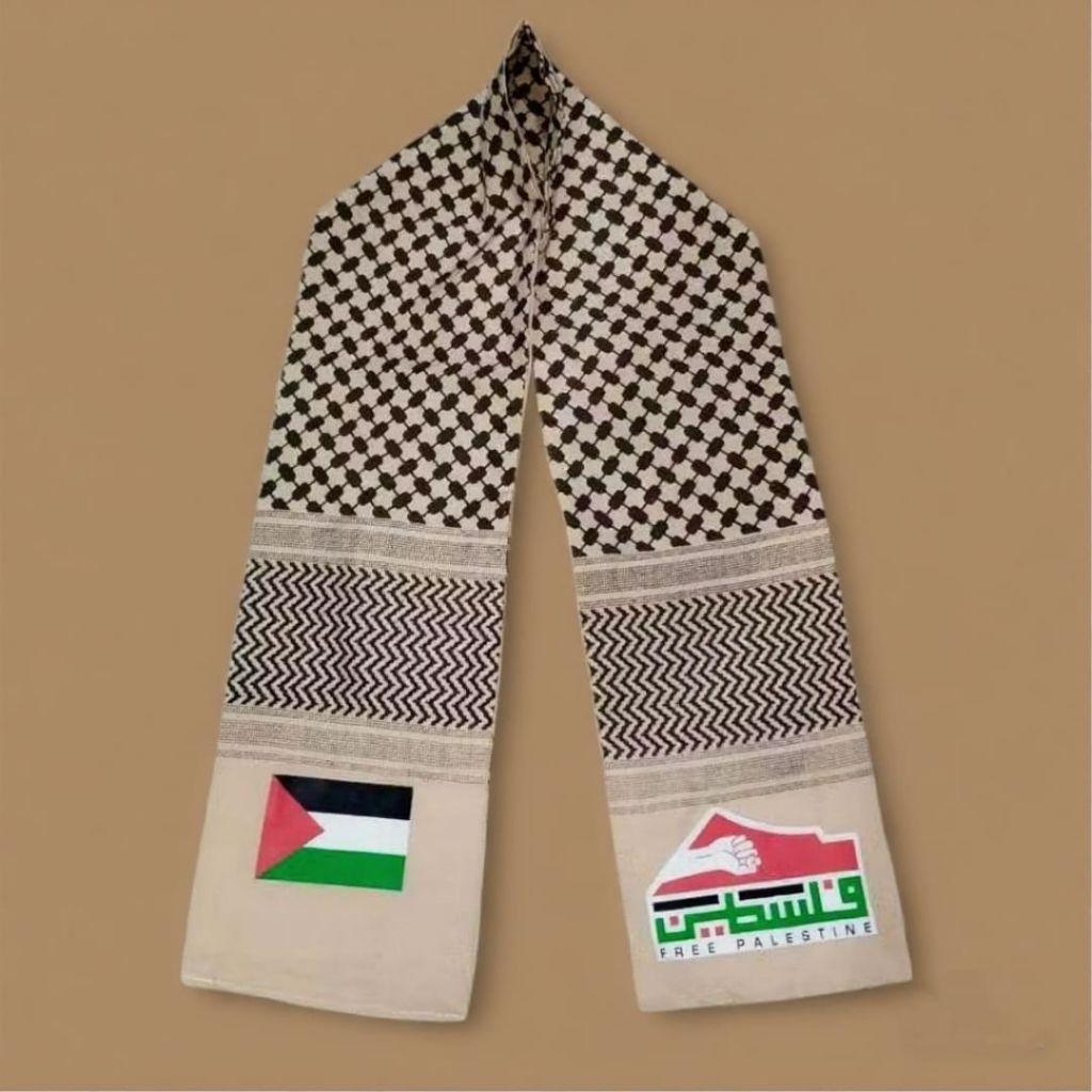 BISA COD SYAL FREE PALESTINA syal leher pria wanita Slayer palestina