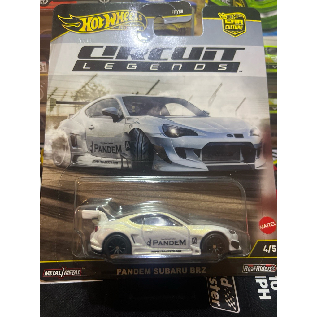 Hot Wheels Premium circuit legends Subaru BRZ Pandem