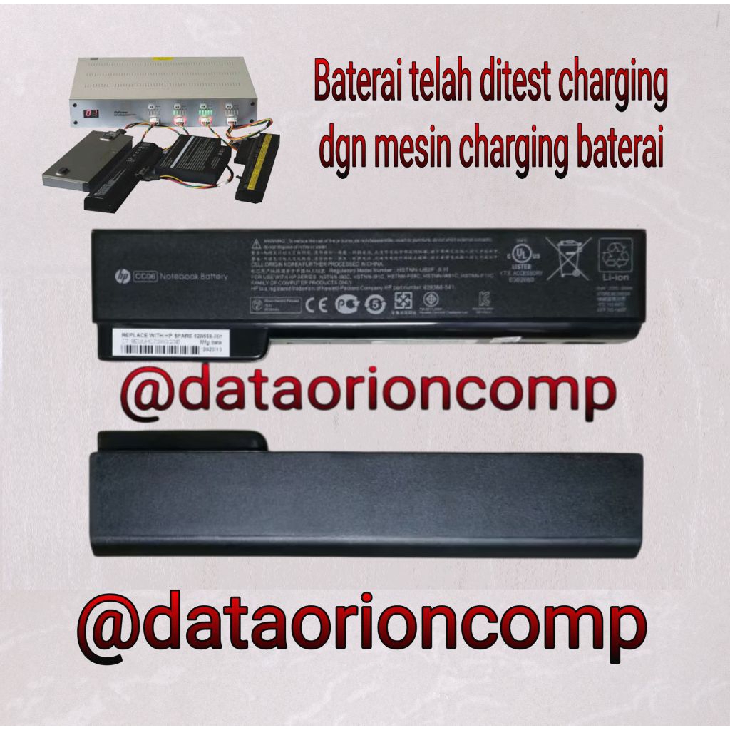 Baterai Battery HP 8460 8460P 8470P 6470B 6570B 6460B 6565B 6560B CC06