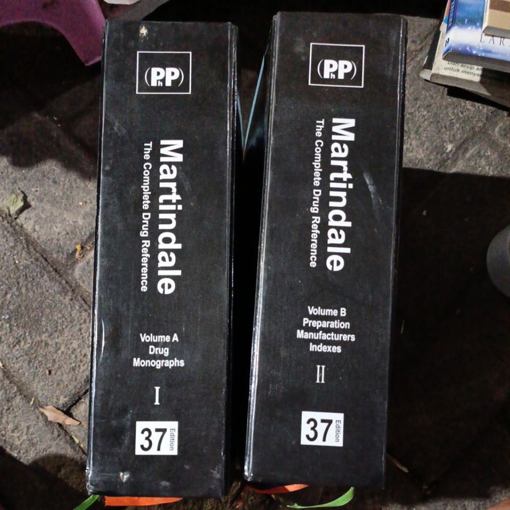 buku referensi obat martindale edisi 37 jilid 1&2