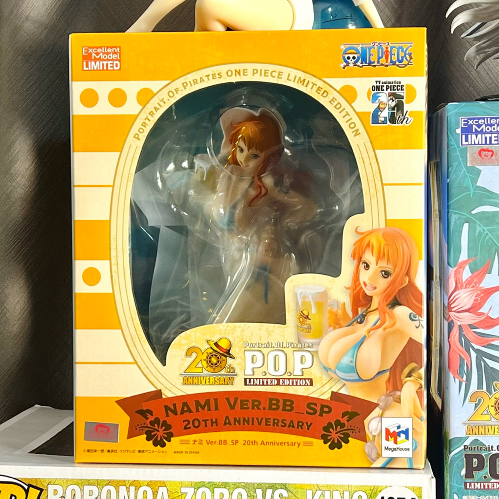 MISB One Piece Portrait of Pirates Nami Ver BB 20th Anniversary Japan