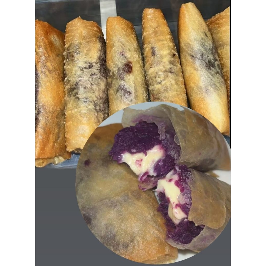 Lumpia Ubi Lumer Keju isi 10
