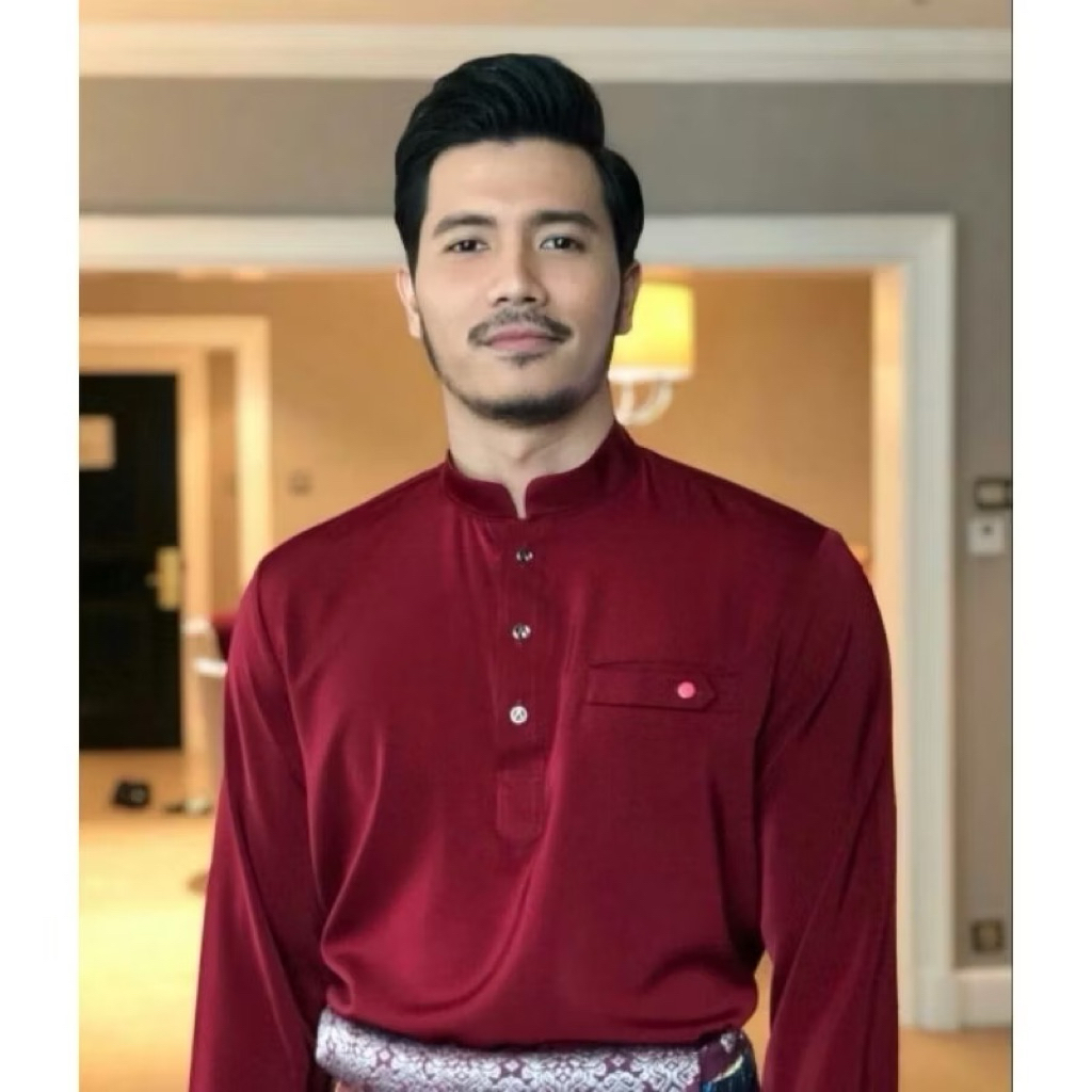 SETELAN BAJU MELAYU PRIA Baju koko pria  baju lebaran setelan pria teluk belanga cekak musang adat M