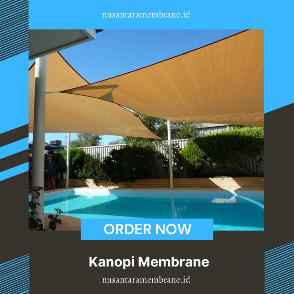 Pasang Kanopi Membrane Berkualitas - Canopy Atap Membrane Murah - Tenda Membran Bergaransi bogor