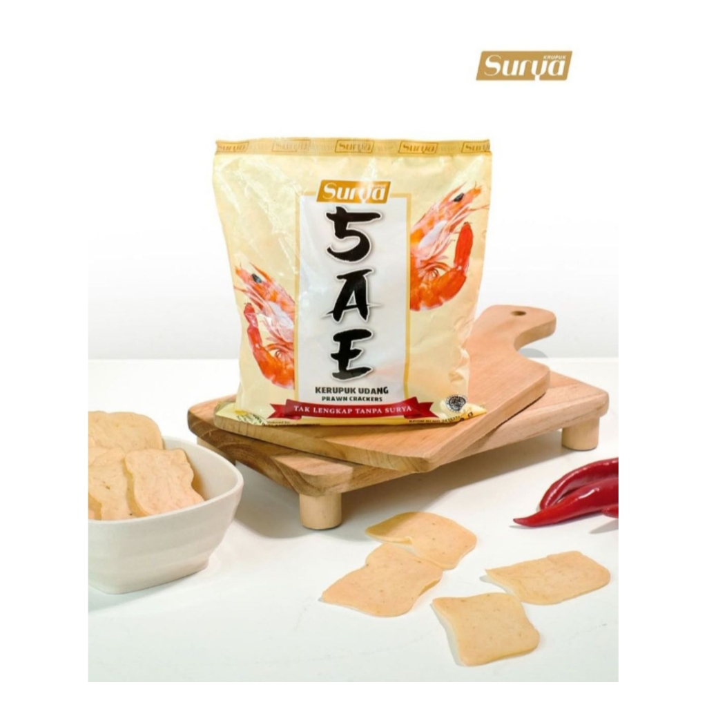 

krupuk udang merk "SAE