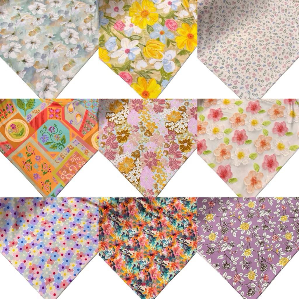 Katun Rayon Motif Katun Rayon Motif Premium Rayon Viscose Rayon Viscose Premium Motif Viral Bahan Pi