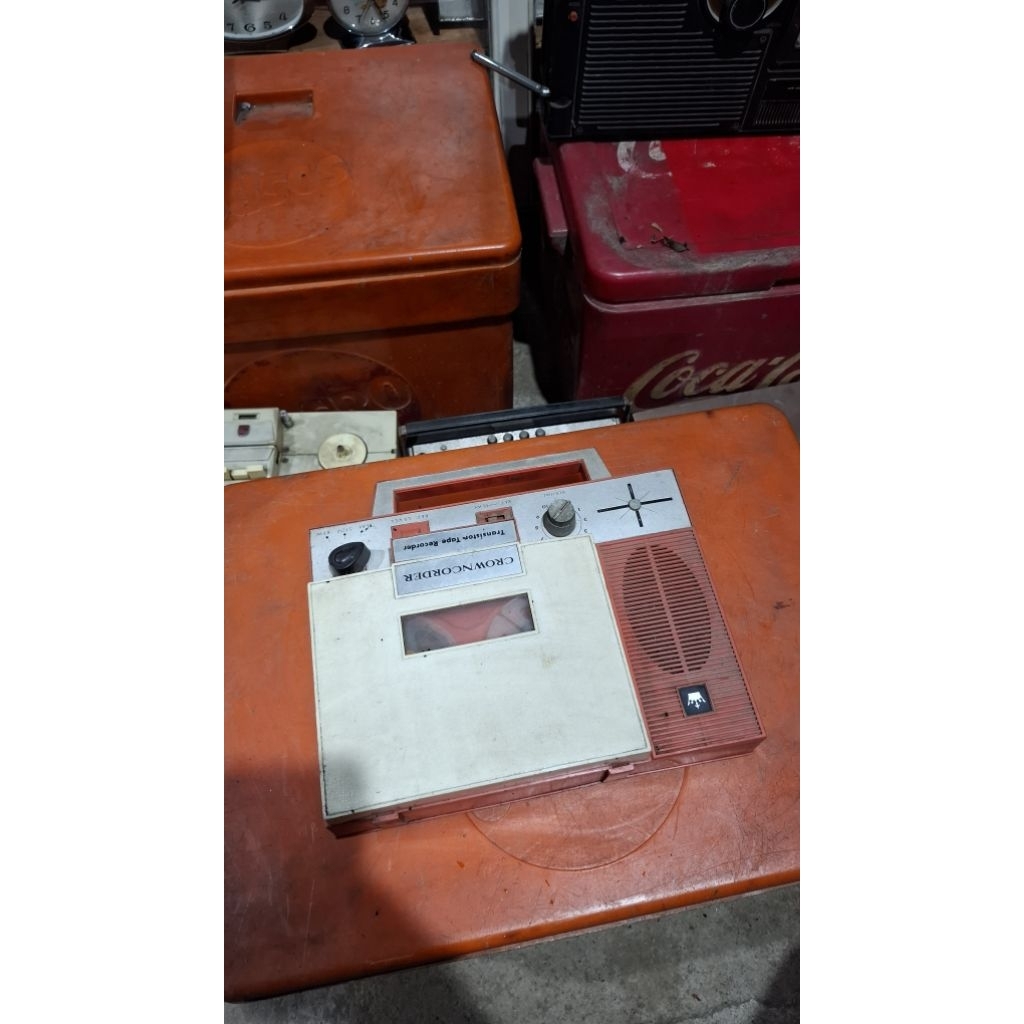 Radio tape recorder 165b jadul antik vintage display lawas kuno anggap mati