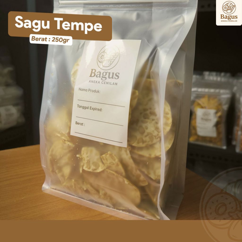 

Keripik Sagu Tempe Bagus Aneka Cemilan