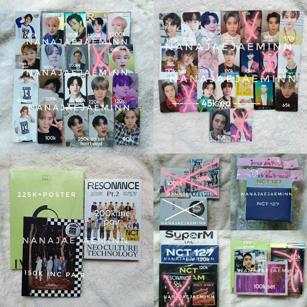 [TAKE ALL FREE BROADCAST DAN POLA SIGNED RARE ZAYYAN] ALL PC PHOTOCARD OFFICIAL NCT NCT 127 DREAM WA