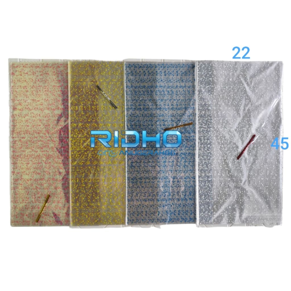 

isi(12pcs)plastik opp farcel/ plastik snack hampers ulang tahun uk 22x45cm