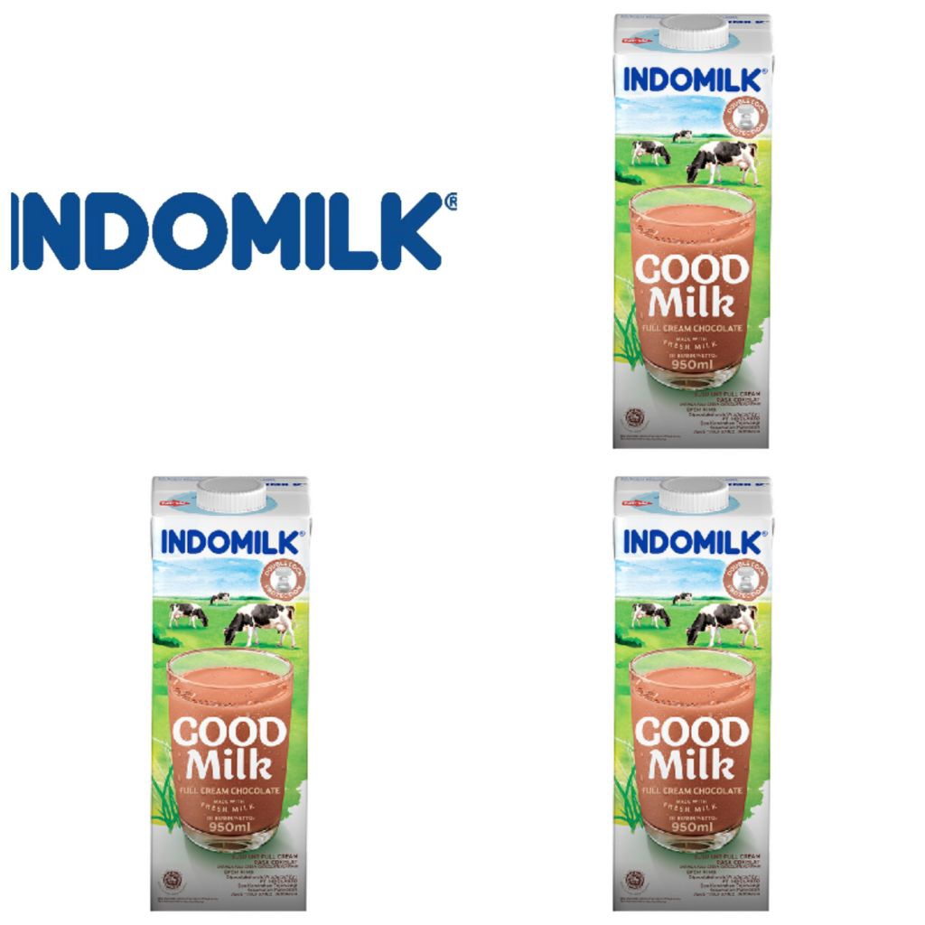 

Indomilk Susu UHT Full Cream Coklat Kotak 950 Ml