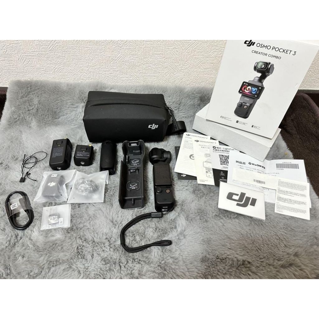 DJI Osmo Pocket 3 Creator Combo second bekas Like New