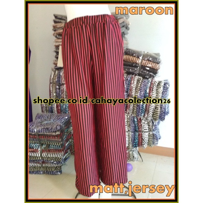 CELANA WANITA KULOT PANJANG Jersey jumbo/kulot style korean