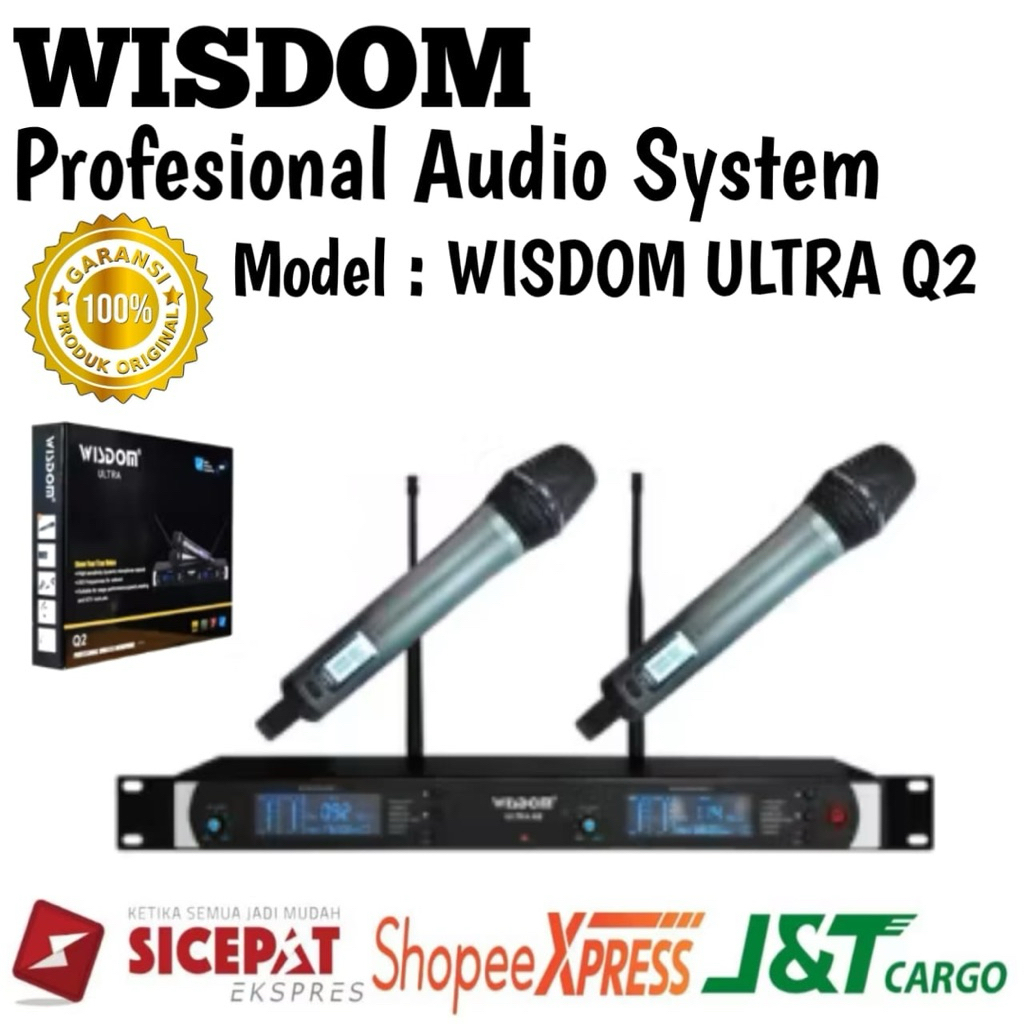 Mic Wireless Wisdom Ultra Q2 Original