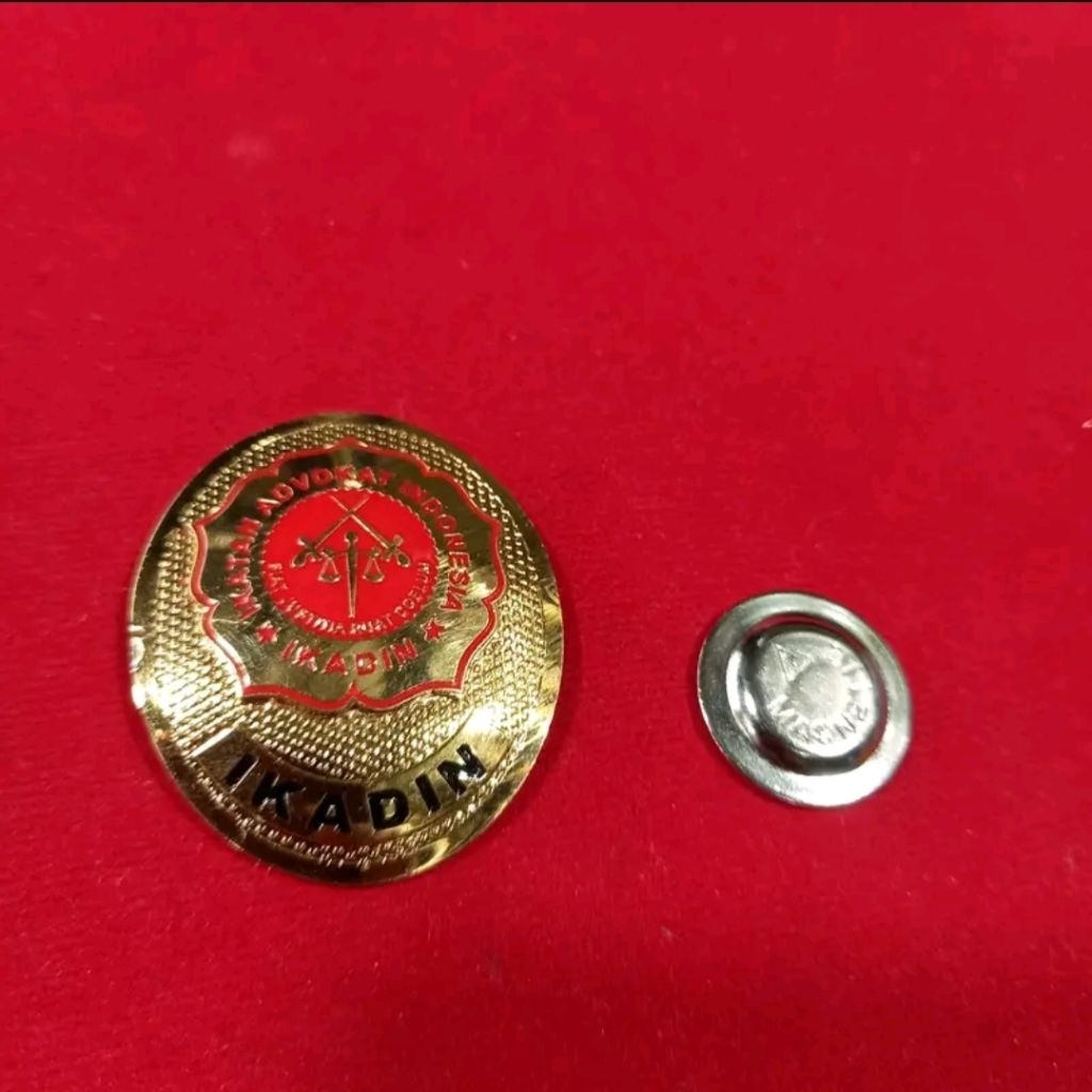 Pin logo IKADIN ikatan advokat indonesia
