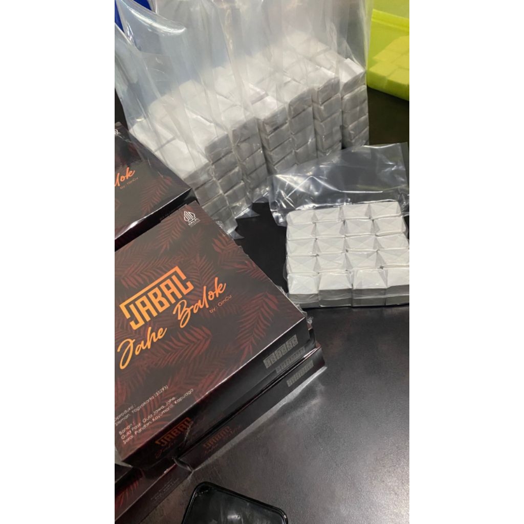 

JABAL Jahe Balok by Gincu 500gr isi 20cube, wedang jahe rempah instan natural