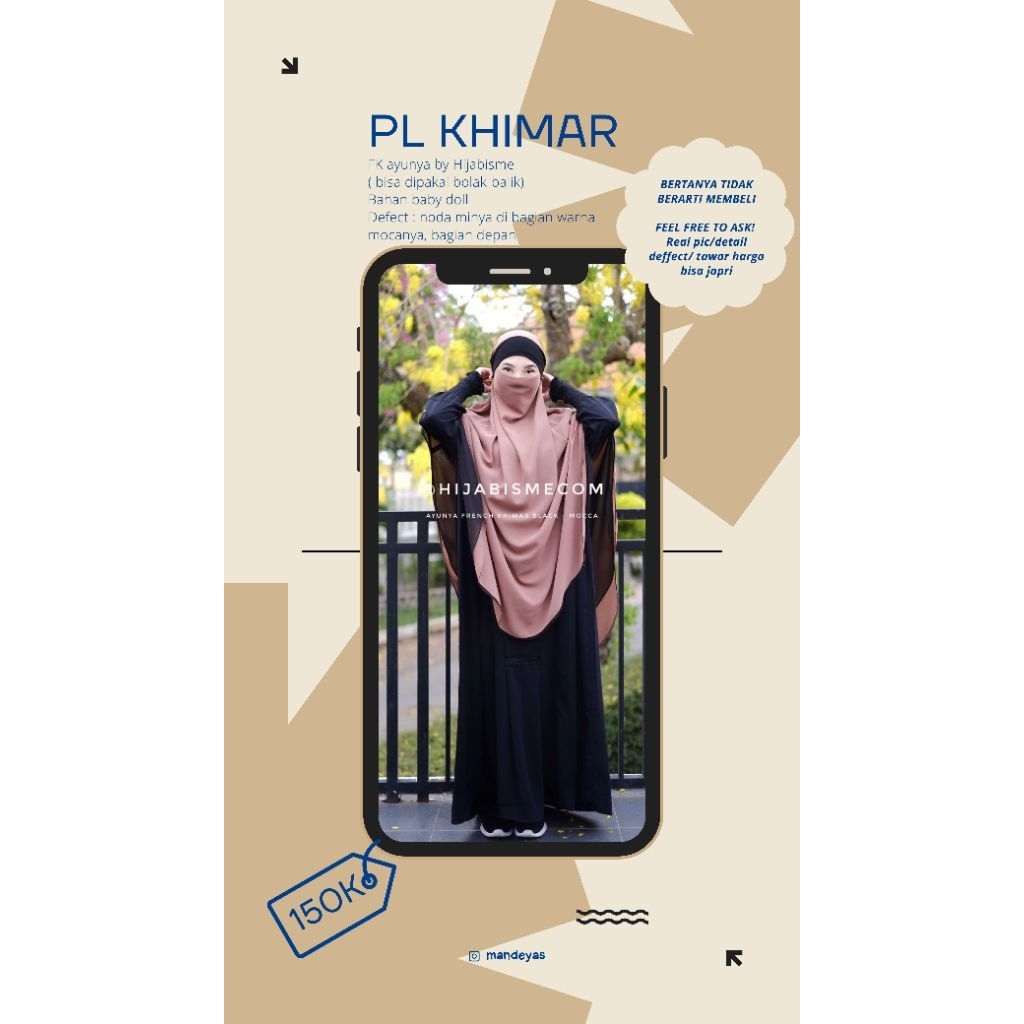 PRELOVED FK AYUNYA HIJABISME