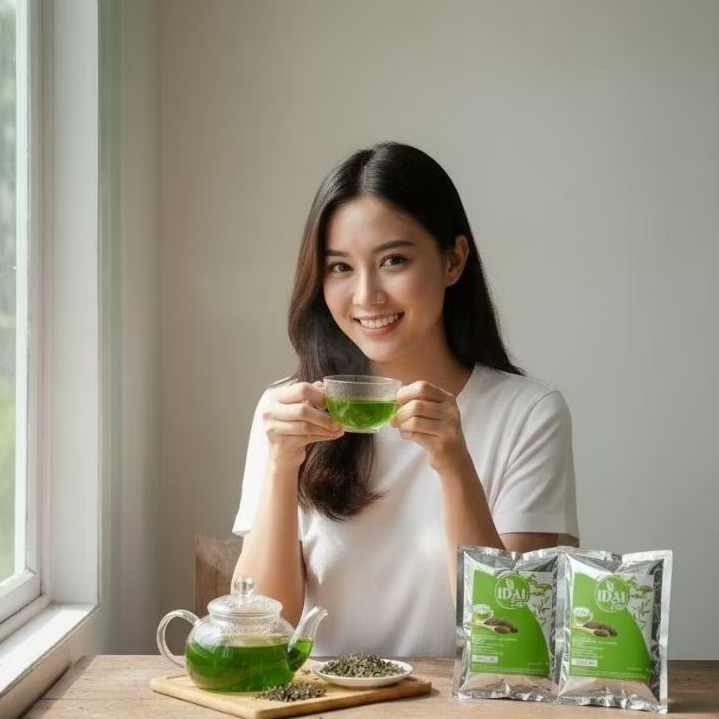 

bubuk teh hijau green tea 50g