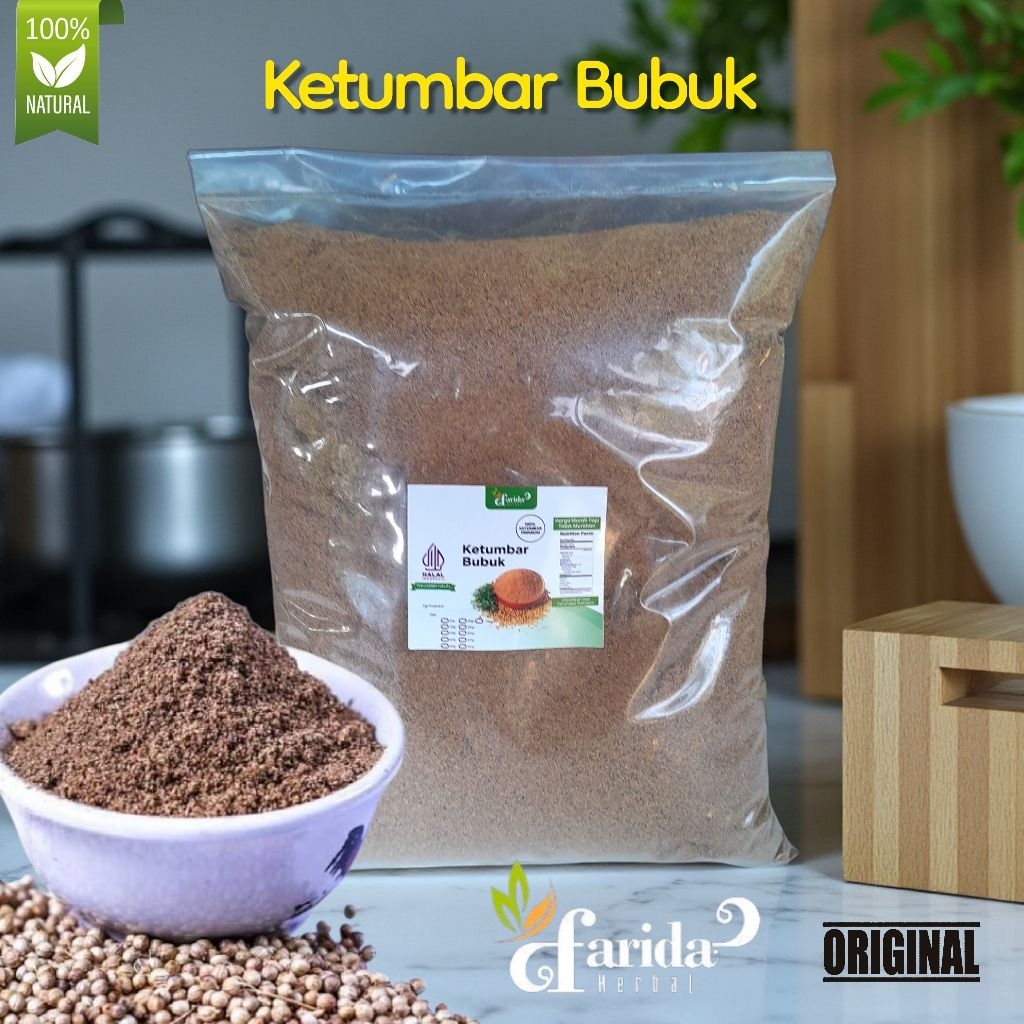 

Ketumbar Bubuk Original Kemasan Kantong 1kg