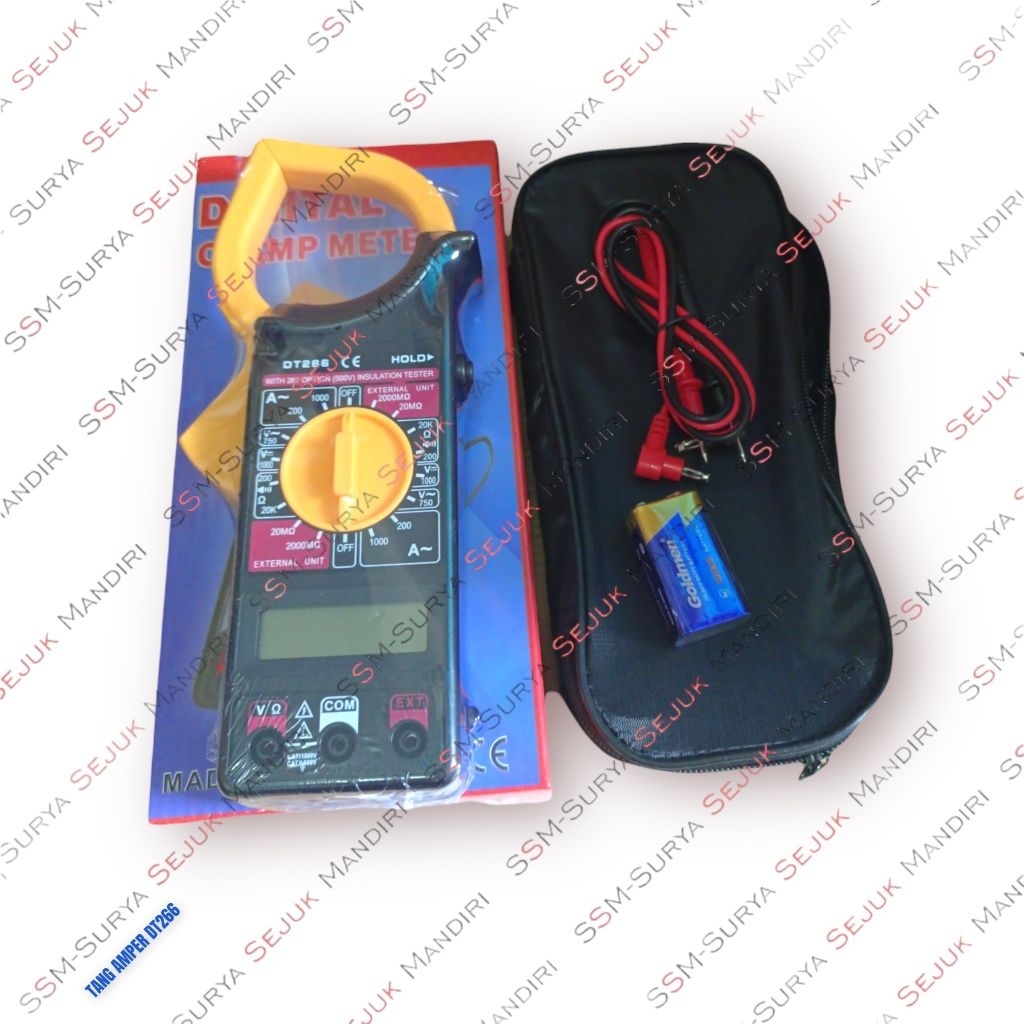 Tang Amper Digital Clem Meter DT266