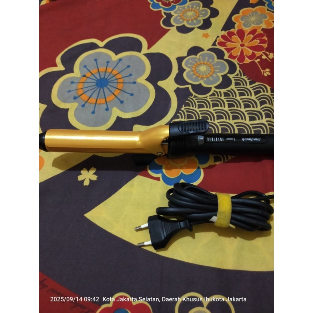 catok curly glampalm 606CM second