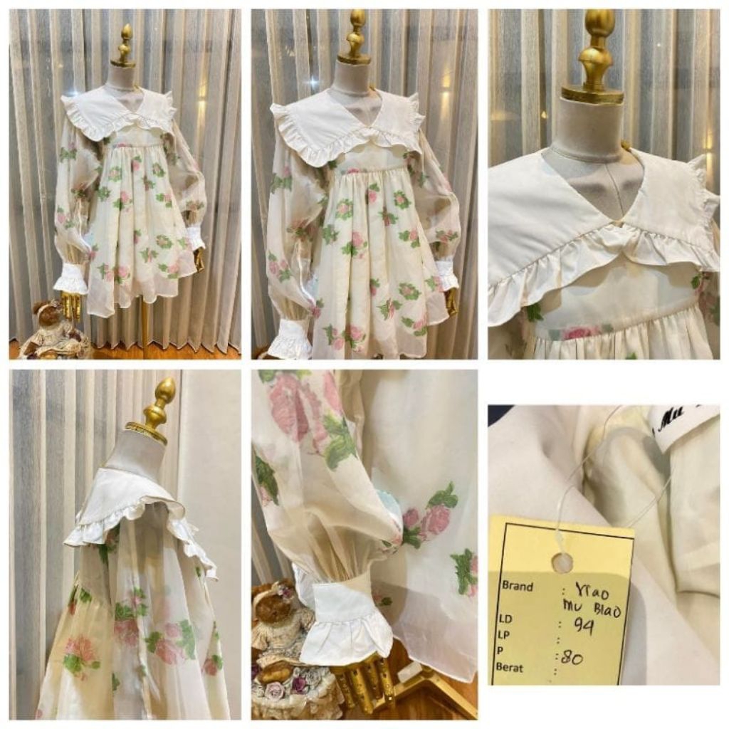 Preloved Blouse Sailor Vintage