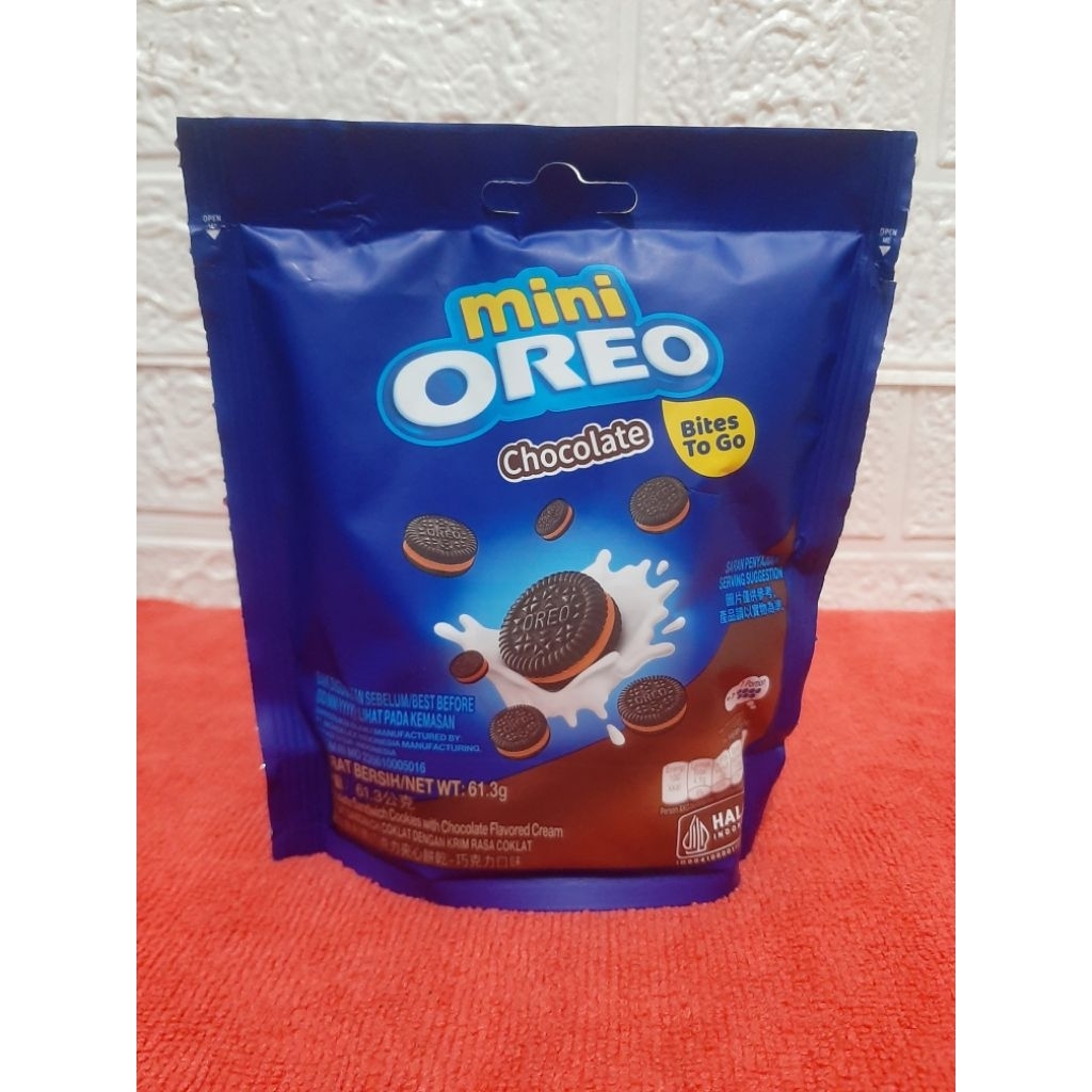 

Oreo mini chocolate bites to go 61.3 gr