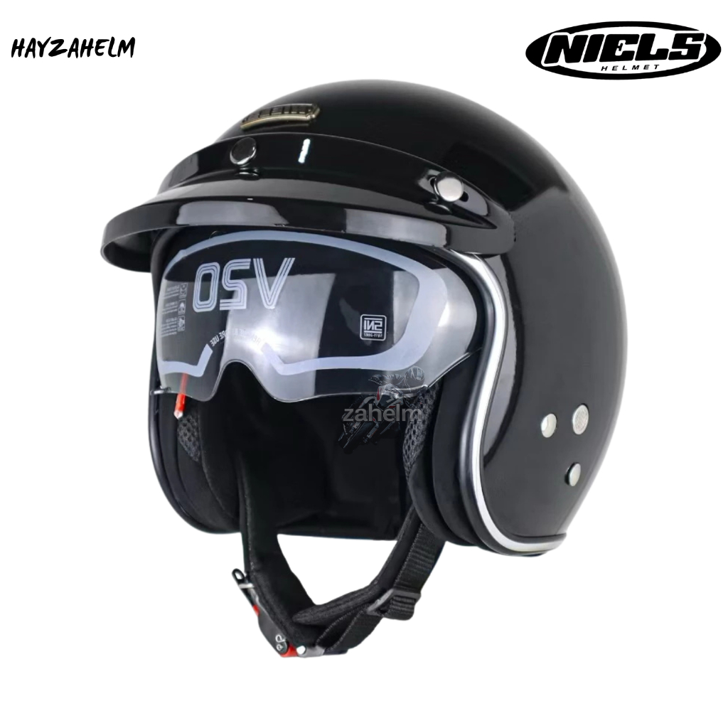 helm Niels Bogo FINO busa Premium Inner Visor SNI
