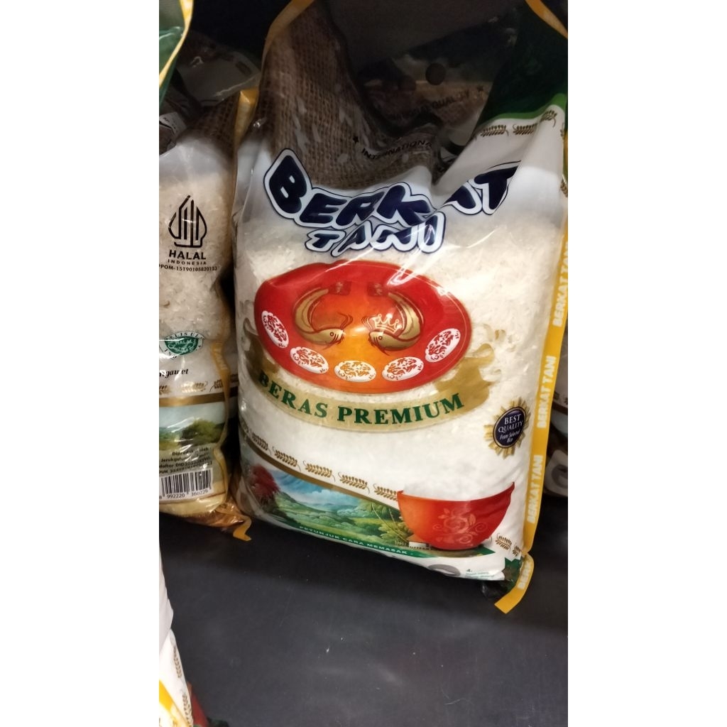 

Beras berkat tani premium5kg