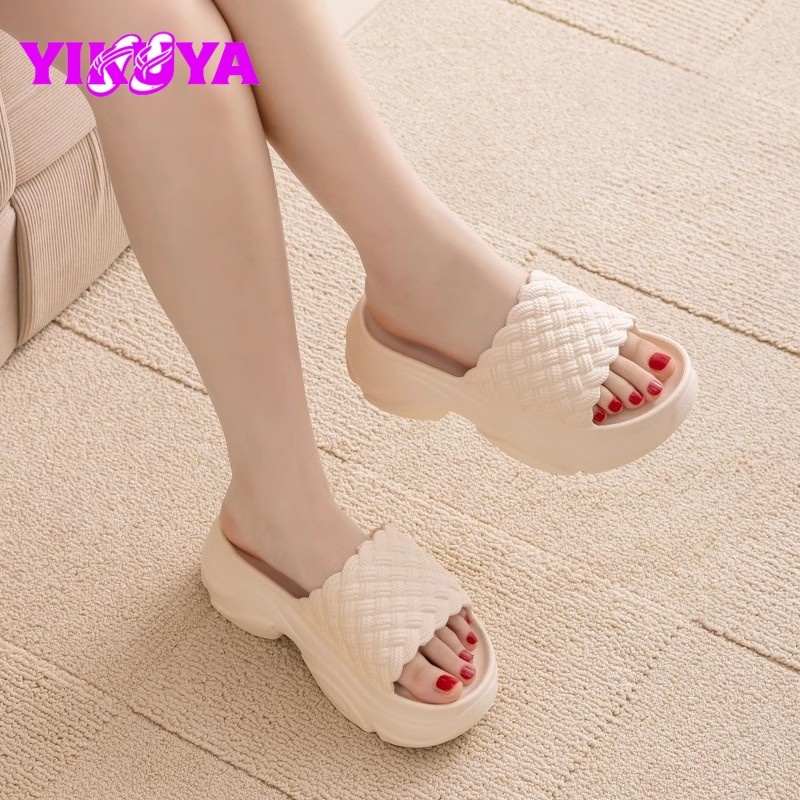 Yikuya - sandal wanita sandal karet wanita sandal wanita terbaru 2025 Selop Cewek Sendal
