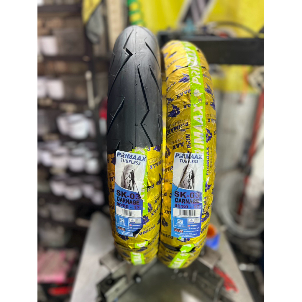 ban motor tublles Primax sk03 90/80-17 & 80/80-17