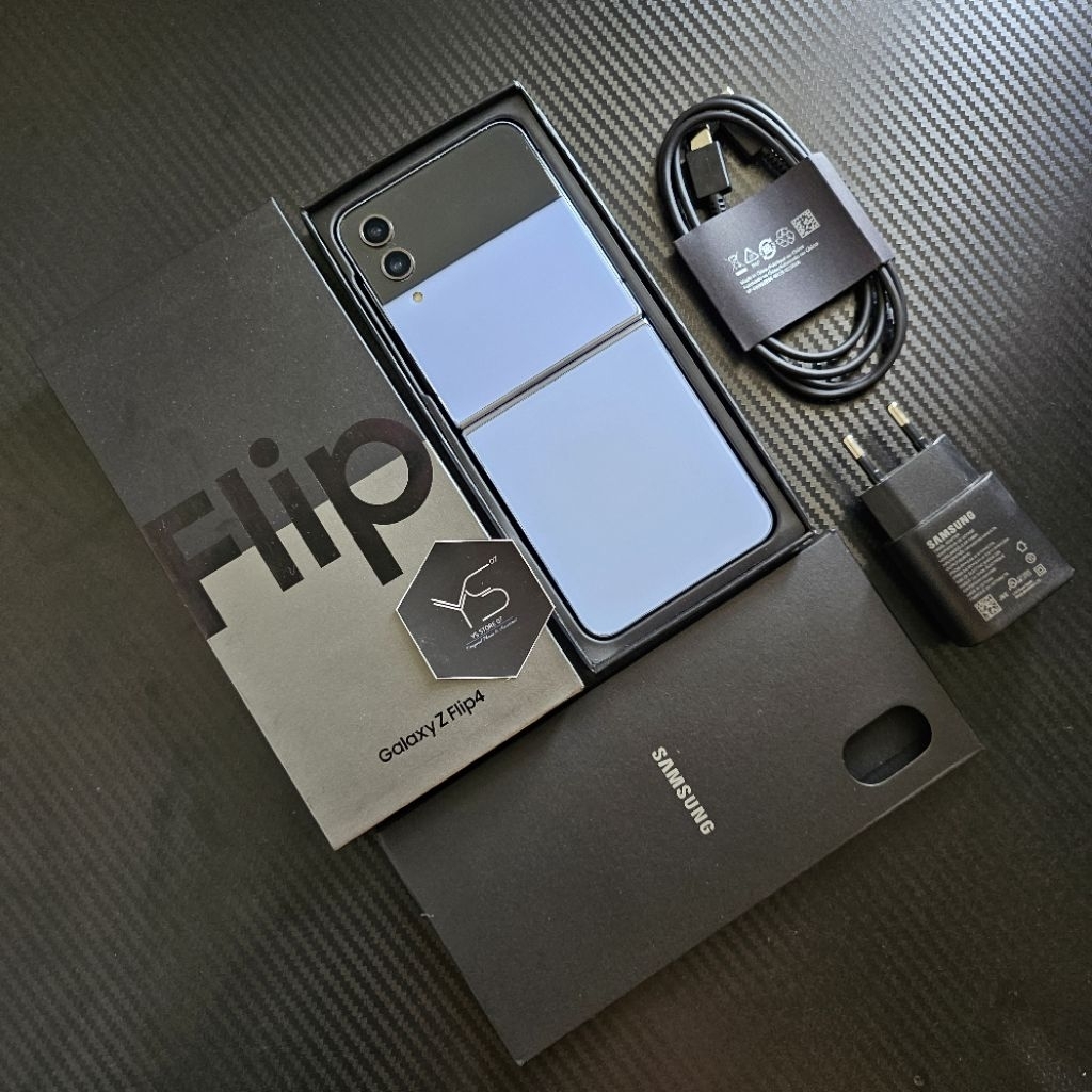 *TERMURAH & BERGARANSI* Samsung Galaxy Z Flip4 5G | Z Flip3 5G Second - 8GB/512GB | 8GB/256GB - Ex G